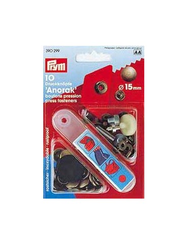 Boutons pression - Anorak...