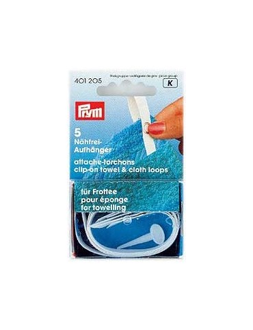 Attache-torchons pour éponge