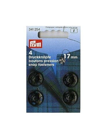 Boutons pressions métal -...