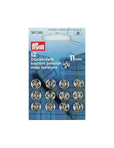 Boutons pressions métal -...