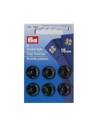 Boutons pressions métal -...