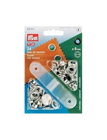 Oeillets avec rondelles -...