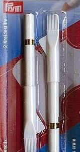 Crayons craies - 2 blanc