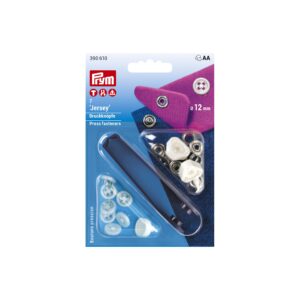 Boutons pression - Jersey 12mm - optique bouton