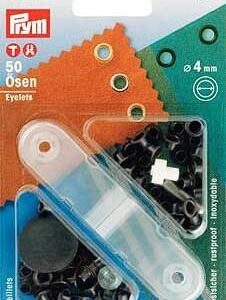 Oeillets - 4mm - noir
