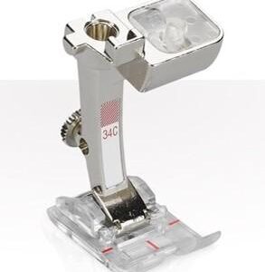 34C - Pied entrainement semelle transparente 9mm