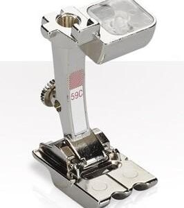 59C - Pied double pour cordon 4-6mm