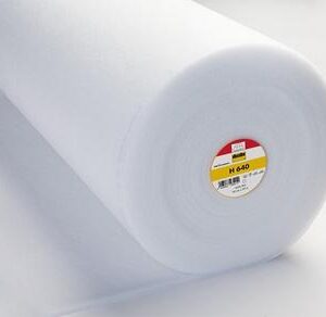 VLIESELINE MOLLETON H640 Molleton thermocollant de poids moyen blanc