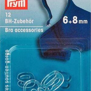 Accessoires soutien-gorge - 6+8mm - transparent