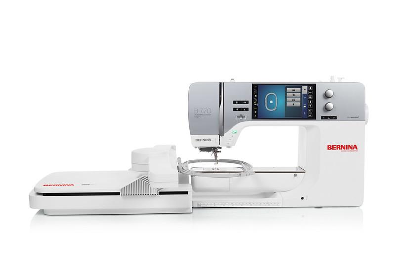 BERNINA 770 QE PRO AVEC MODULE DE BRODERIE