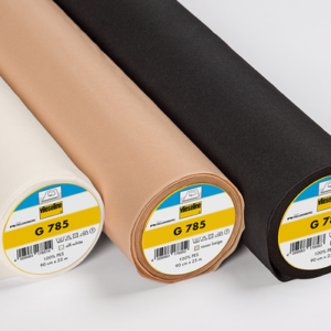 VLIESELINE G785 Entoilage tissé biais extensible souple et léger thermocollant