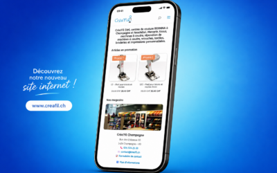 Nouveau site internet creafil.ch